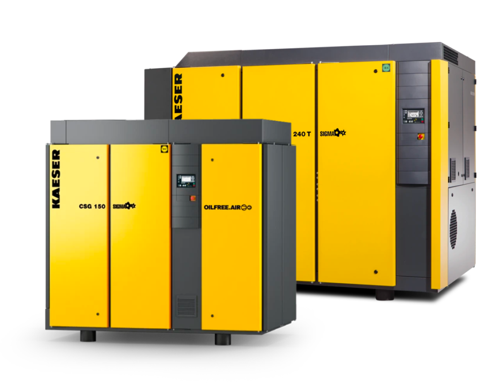 olievrije compressor huren